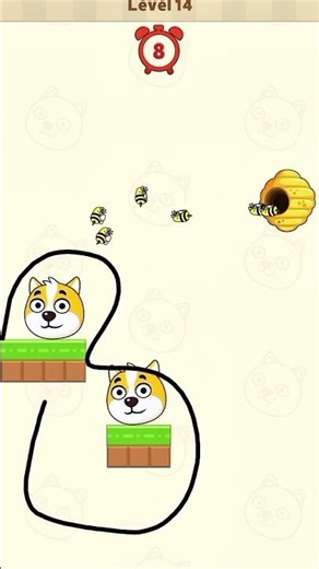 Save The Dog Level 14 Is So Hard 😱🐶 #gamingshorts #games