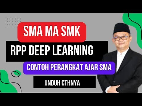 contoh rpp deep learning SMA SEMUA MAPEL KELAS 10 11 12