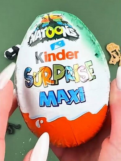 Natoons Animals Kinder Meglepetés & Kinder Maxi Surprise Egg Unboxing!#kindersurprise #natoons #asmr