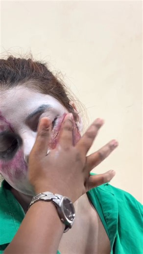 Zombie SFX Makeup Tutorial #ZombieMakeup #HalloweenTutorial #SFXMakeup #GoreMakeup #Undead #DIYHalloween #SpookySeason #MakeupArtist #TheWalkingDead #SpecialEffects | Ananya Halder