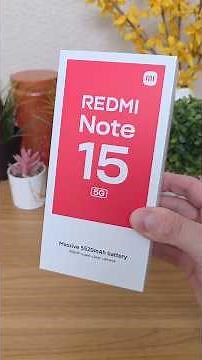 Redmi Note 15 - Unboxing! (Glacier Blue)