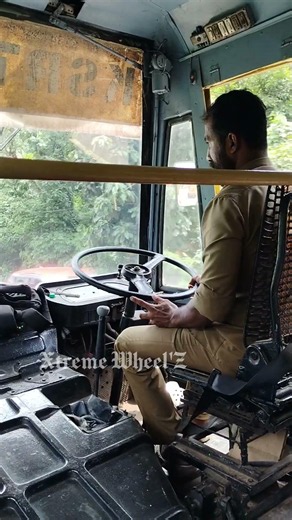 Amazing Steering Play of an Experienced Leyland Driver 😯 Extreme U-turn in tight Ghatroad bend 🙌#bus