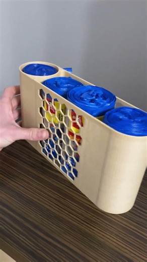garbage bag organizer #3dprinting #3dprinterupgrade #drukarka3d #3dprinter #usefull