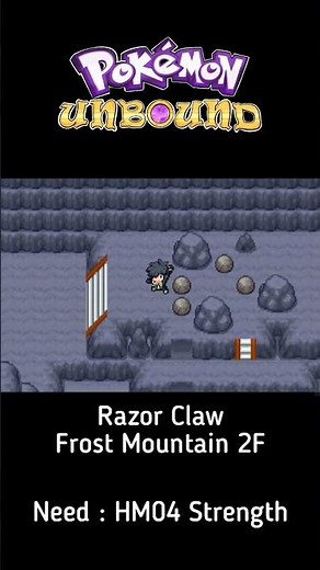 Razor Claw - Pokemon Unbound 2.1.1.1