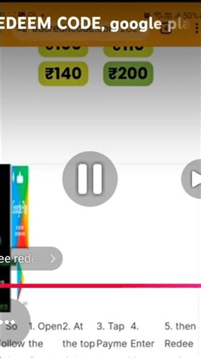 free redeem code Google Play Store
