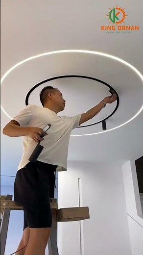 How to Install Irregular Magnetic Track Lighting (Circular Track Example) |