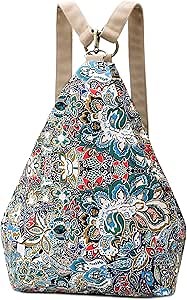 Black Butterfly Premium Backpack for Women, Bohemia Style Fashion Casual Daypack Backpack, Small Backpack Purse (02-blue)