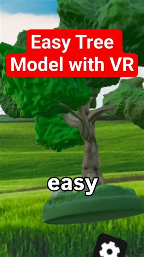 You can Make Trees in VR #vr