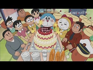 Doraemon happy lucky birthday (full song) | Karaoke | lyrics | #synthesia #midi #insane #doraemon