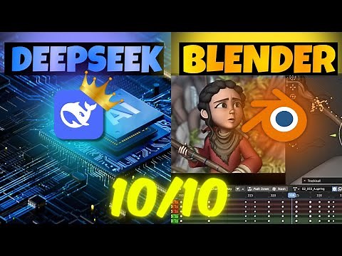 DeepSeek AI in Blender – How It’s Changing 3D Animation Forever! | Blender Tutorial | Deepseek Ai