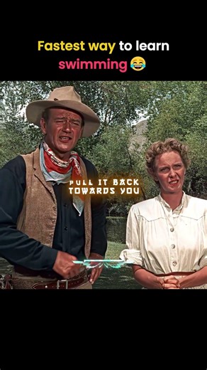 Sink or swim training😂 | Hondo (1953) - 4k Edit | MATADORA (Slowed)