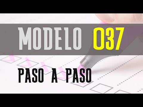 Rellenar Modelo 037 - MundoEmprende.com