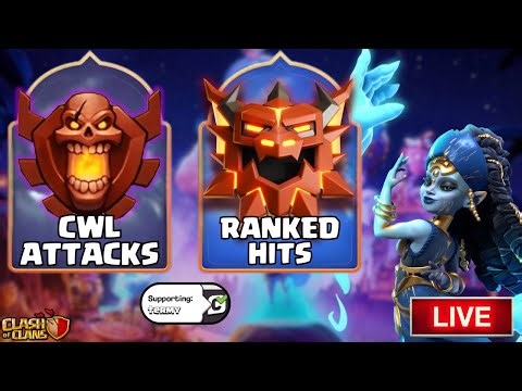 NEW Equipment Blast Event TOMORROW + CWL and Ranked Attacks! (Clash Of Clans LIVE)