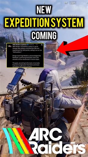 Devin Michael on Instagram: "New Expedition System is Coming to Arc Raiders 😮 #arcraiders #arcraidersgame #reels #fyp #goop"