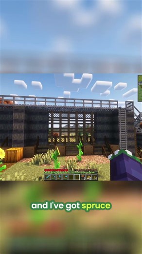 Dinosaur Wall to Hold Back Sauropods: Chipped Mod Makes it EASY! | Fossils SMP #shorts