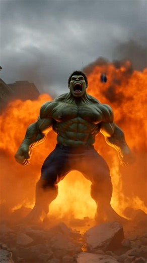 Hulk Unleashed! 😡 Real Power of Anger | #ShortsGreen Monster on#shorts #AvengersDon't Push the Hulk