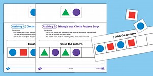 Workstation Pack Shape Pattern Activities