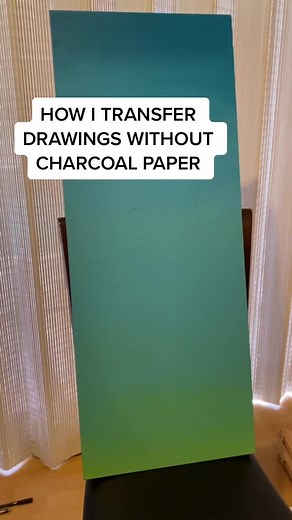 How to Transfer without Transfer Paper! #art #drawing #paint #painting #tutorial #arttutorial #howto #fy #fyp #wip #foryou #foru #foryoupage #추천