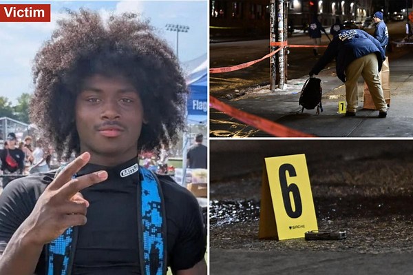 Teen arrested on murder charges in Bronx shooting that killed 16-year-old football standout