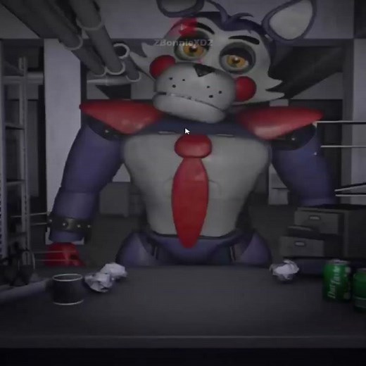Glamrock Candy The Cat in FNaC 2 (FNaF Jumpscares)