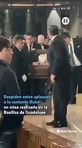 Este viernes 27 de diciembre Dulce fue despedida entre aplausos, a su salida sus fans corearon algunas de sus canciones y le gritaron cosas como: “Dulce eres grande, Dulce vuela alto, Dulce nunca te vamos a olvidar”. | El Heraldo de México