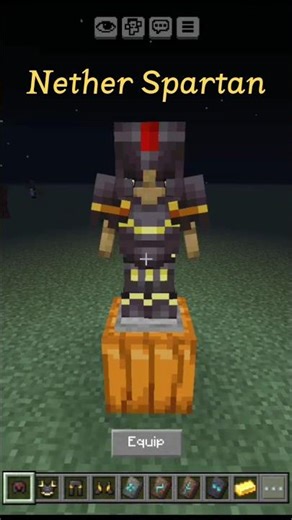 Nether Spartan Armor Treem In Minecraft #minecraft