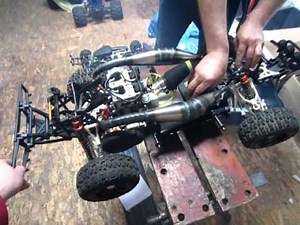 Rovan Terminator mit 50.8ccm RCMK Twin & Victory-RC Auspuffsystem
