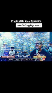 9.6K views · 670 reactions | How to sing with Vocal Dynamics. Learn How to use vocal Dynamics in your singing. This video will teach you how to use your vocal Dynamics. #singingtips #voicetraining #musictraining | The Online ChoirMaster | Facebook