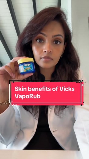 Did you know Vicks VapoRub can be used for so many things other than cough and cold? #vicks #vicksvaporub #skintok