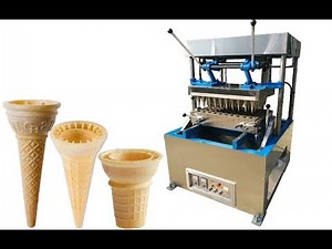 Commercial Wafer Cone Making Machine/Wafer Ice Cream Cone Maker