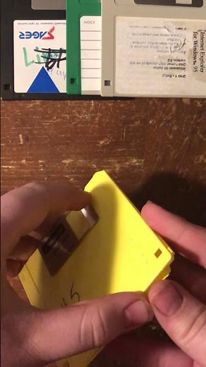 Opening up a Floppy Disk