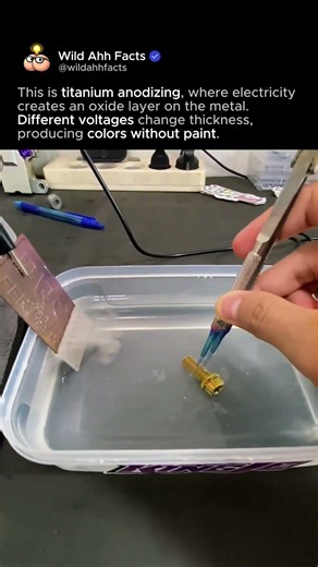 Titanium Changing Color Without Paint 🎨