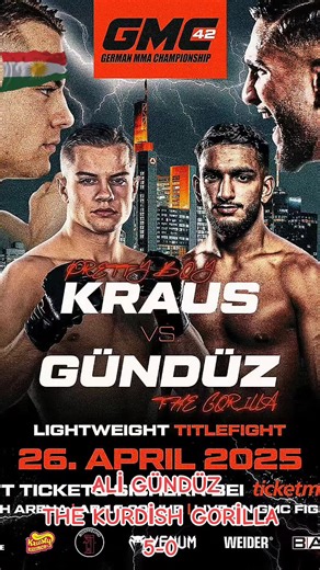 Kurdish Gorilla's Lightweight Title Fight Highlights