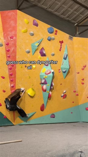 Celebrating Dyno Progress in Indoor Bouldering