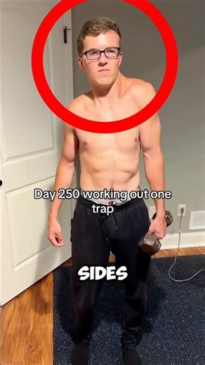 Trained One side 🙂.. ( thecrookedman10 ) #shorts