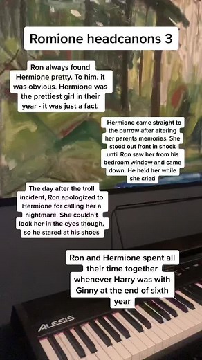 soooo I could make 100 of these #harrypotter #ronweasley #hermionegranger #romione #romionefanfiction