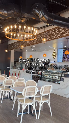 ☕️ Haraz Coffee House 📍 3031 Foothills Blvd, Roseville, CA 95747 Okayyy Roseville, this is not just another coffee shop! Haraz Coffee just opened down the street (their Grand Opening was August 30th!) and if you haven’t been yet… consider this your sign. Born from a deep-rooted love of Yemeni coffee culture, Haraz Coffee was founded to bring centuries-old brewing traditions to the U.S., and it shows. They source beans straight from the Haraz Mountains in Yemen, where coffee has been grown for o