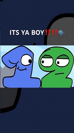 ITS YA BOY ONE‼️| TPOT 12 animation #tpot #bfdi #shorts