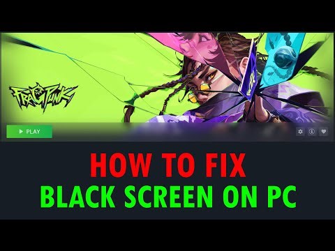 How To Fix FragPunk Stuck on Black Screen Error On PC | #fragpunk