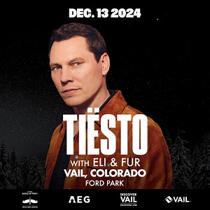 8.7K views · 535 reactions | Tiësto takes over Ford Park in Vail, CO on Dec 13 with Eli & Fur as part of this year's historic double-header weekends of World Cup ski racing and festivities at the Stifel Birds of Prey. Get tix now! | Tiësto | Facebook