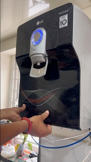 How to Open LG Water Purifier Front Door | LG RO UV Water Purifier Service Guide