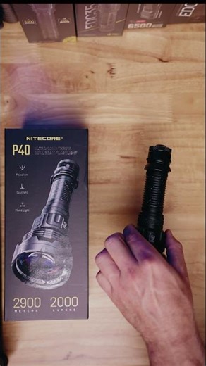THE NITECORE P40 — IS TAKING THE WORLD BY STORM