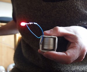 DIY Contactless Magnetic Induction Bike Dynamo