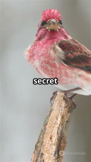 This Bird Has a Secret It Only Shows When Excited 🤫🐦