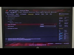 How To Enable & Disable Legacy USB Support On Asus ROG STRIX Z790 E Gaming Motherboard