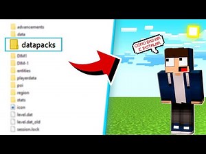 Como BAIXAR e INSTALAR DATAPACK no MINECRAFT | TUTORIAL COMPLETO