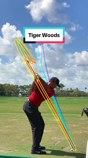 Tiger’s consistency (7iron) is insane. All video animations created using Shot Tracer PRO for MacOS and PC. #golfswing #golfer