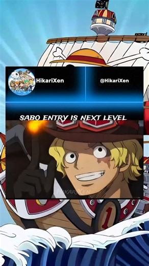 Sabo Entry Was Insane 😳🔥#onepiece