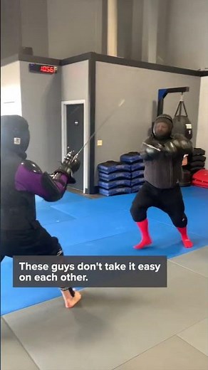 An inside look at sword fighting classes