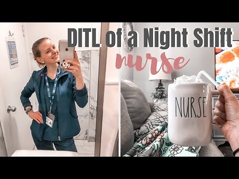 DAY IN THE LIFE of a Night Shift Nurse | Night Shift Nursing